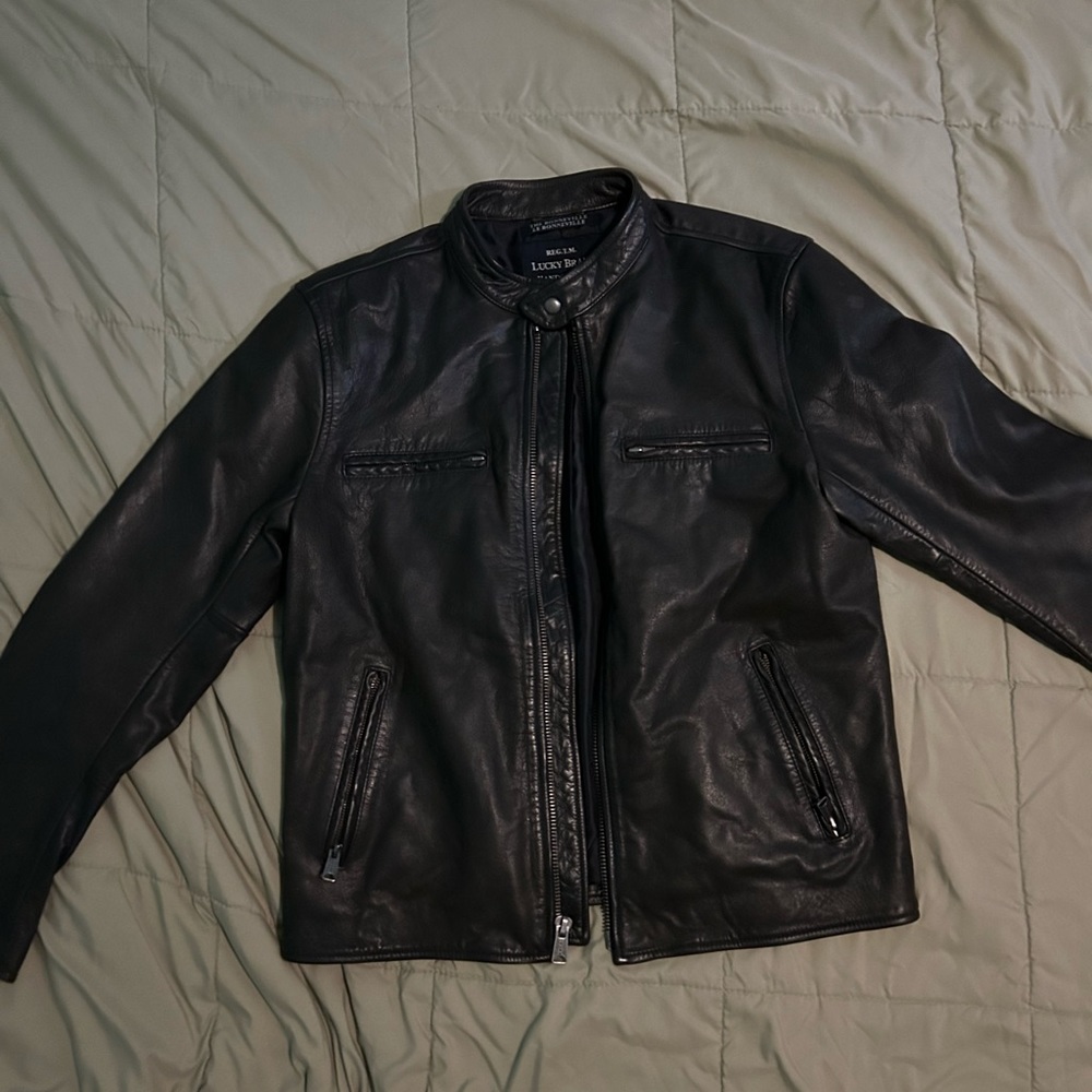 Lucky Brand Bonneville Leather Jacket